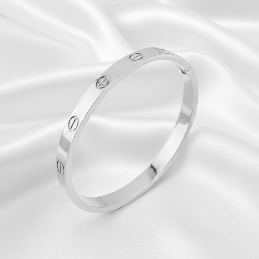 Solene Rose Gold Titanium Bangle