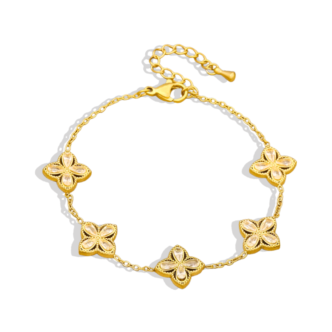 Aurora Fleur Titanium Bracelet