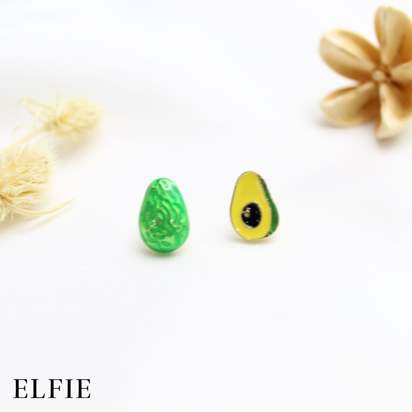 Avacado Stud Earring