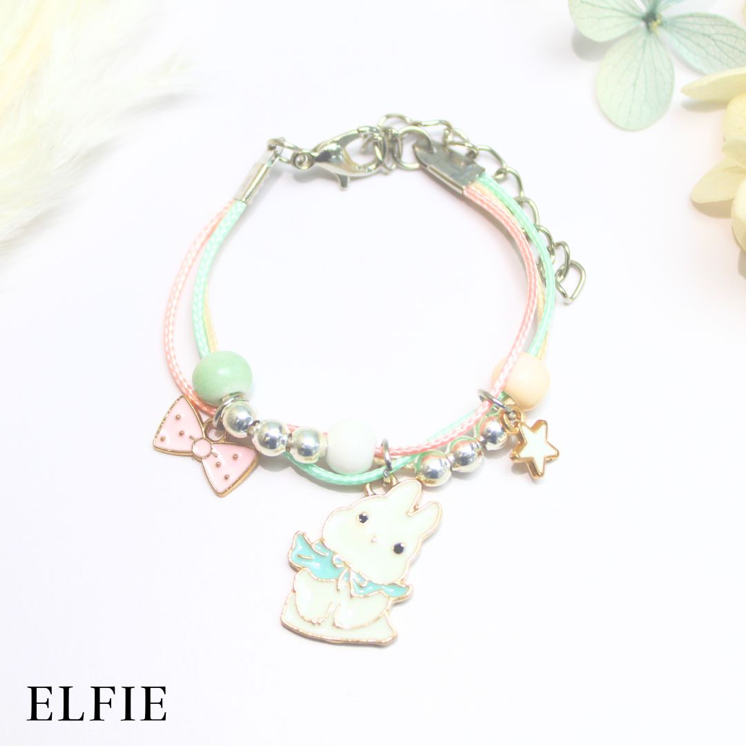 Rabbit Star Ceramic Bracelet