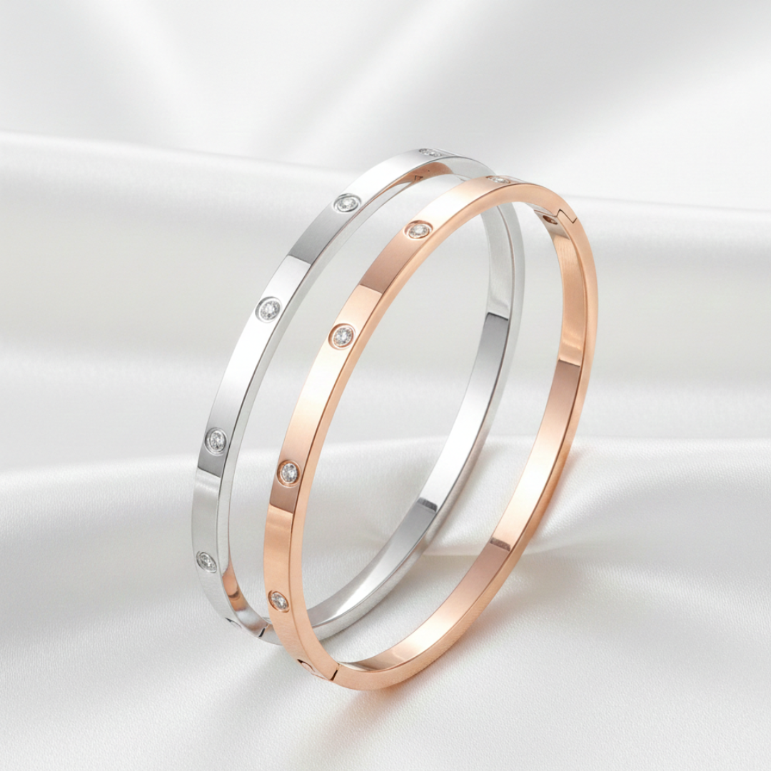 Celestique Rose Gold Bangle