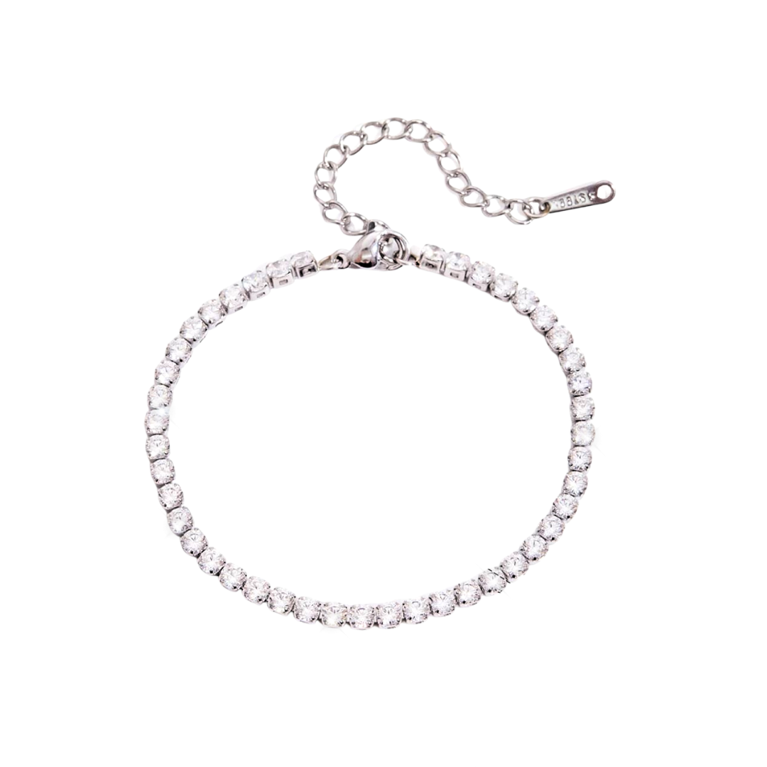 Amelia Tennis Titanium Bracelet