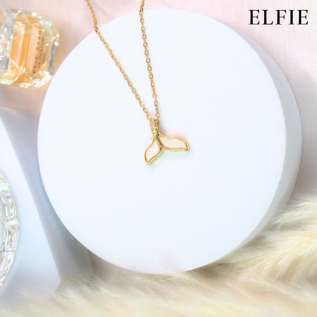 Fish Tail Titanium Necklace