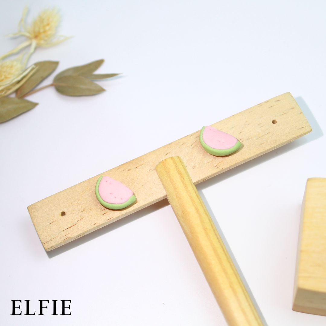 Guava Fruit Stud Earring