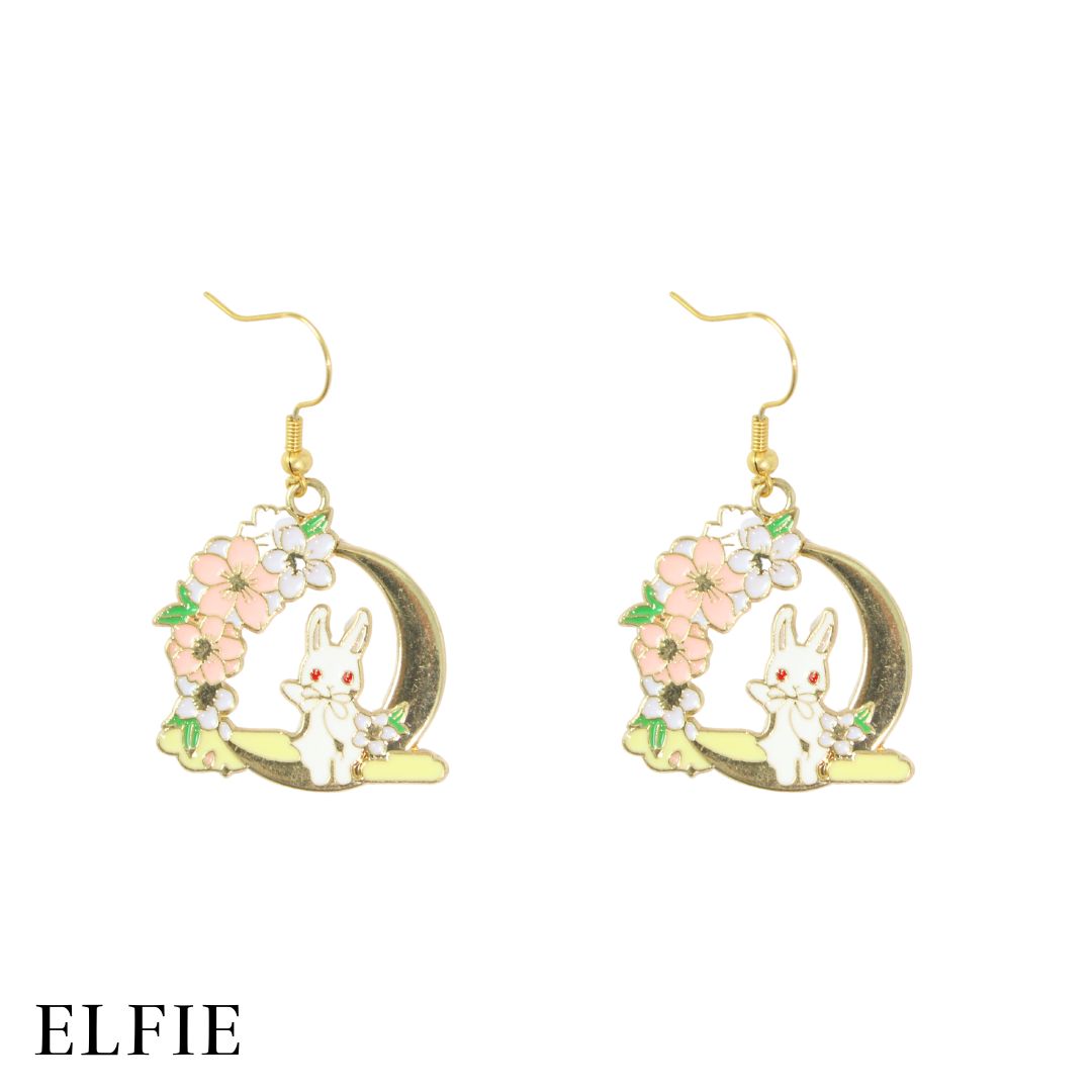 Blossom Rabbit Earring
