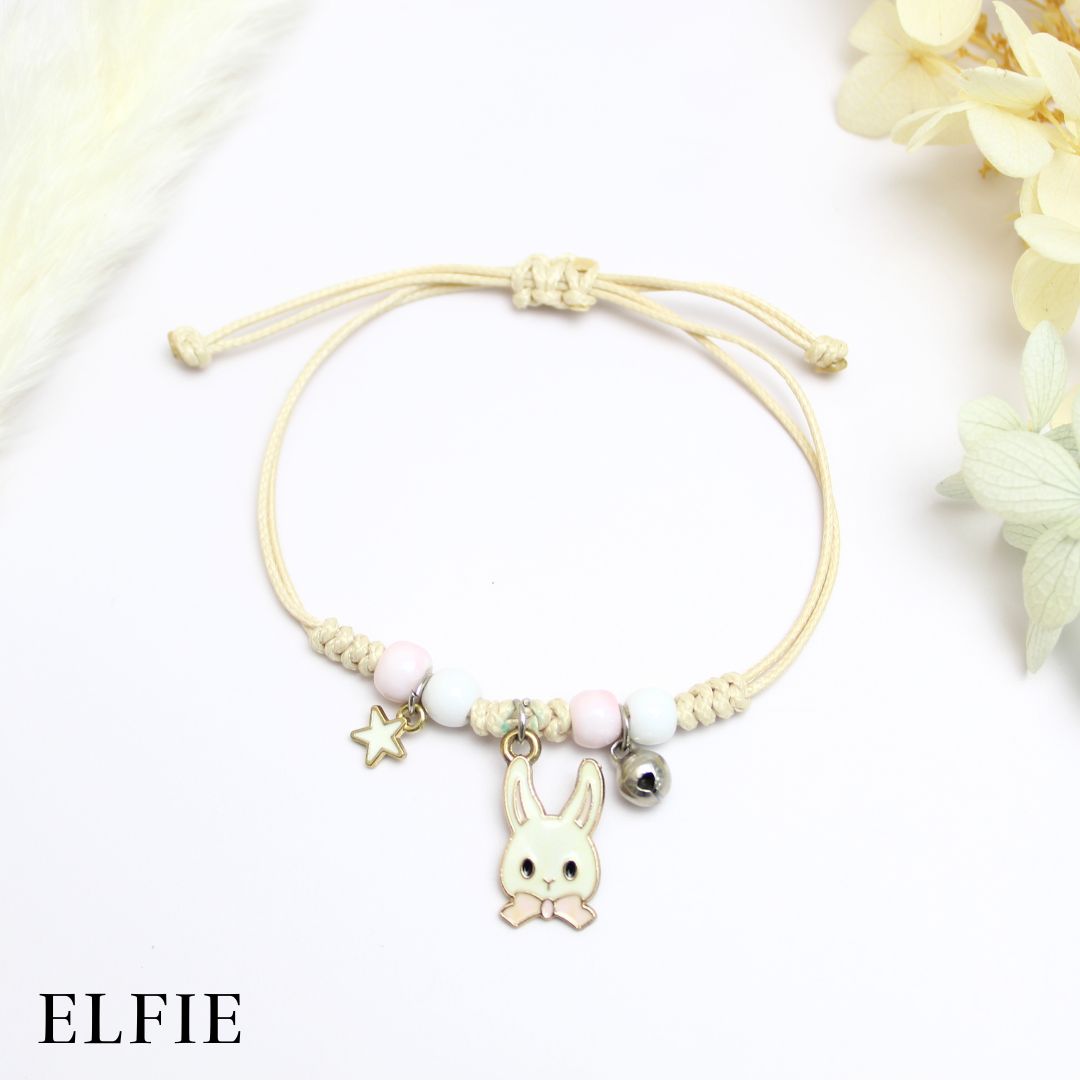 Cute Rabbit Head Ceramic Bracelet