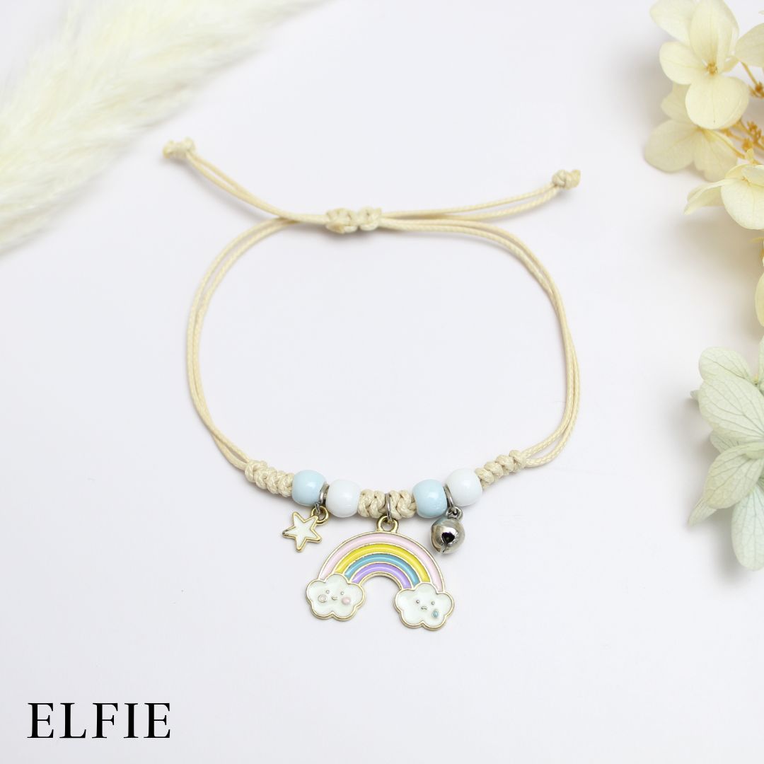 Cute Rainbow Ceramic Bracelet