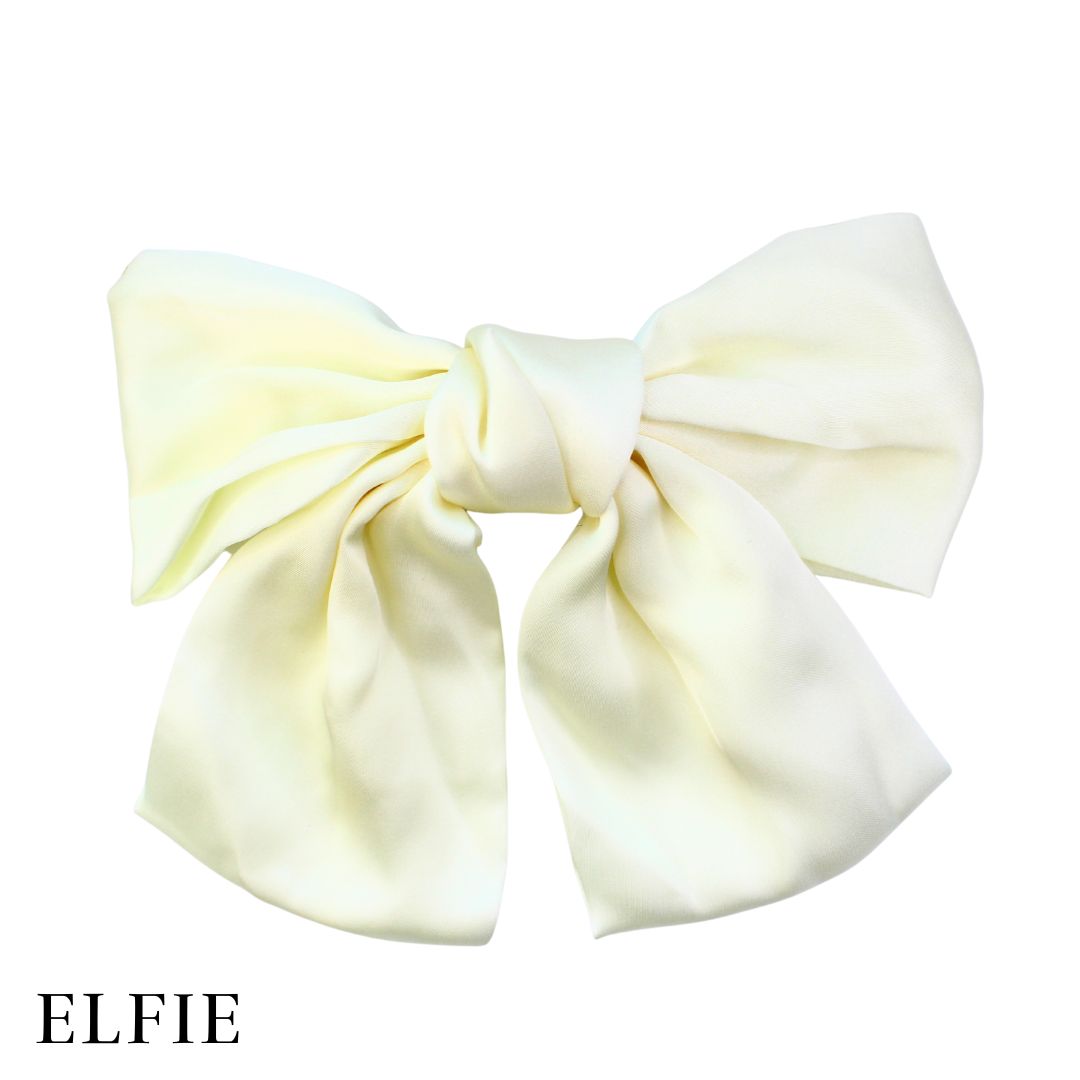 Satin XL Bow Hair Pin