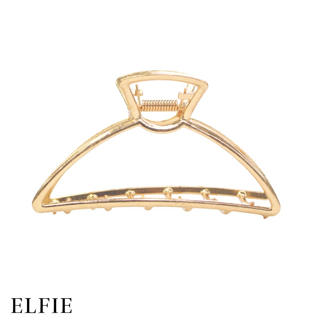 Goldenrod Metal Hair Claw