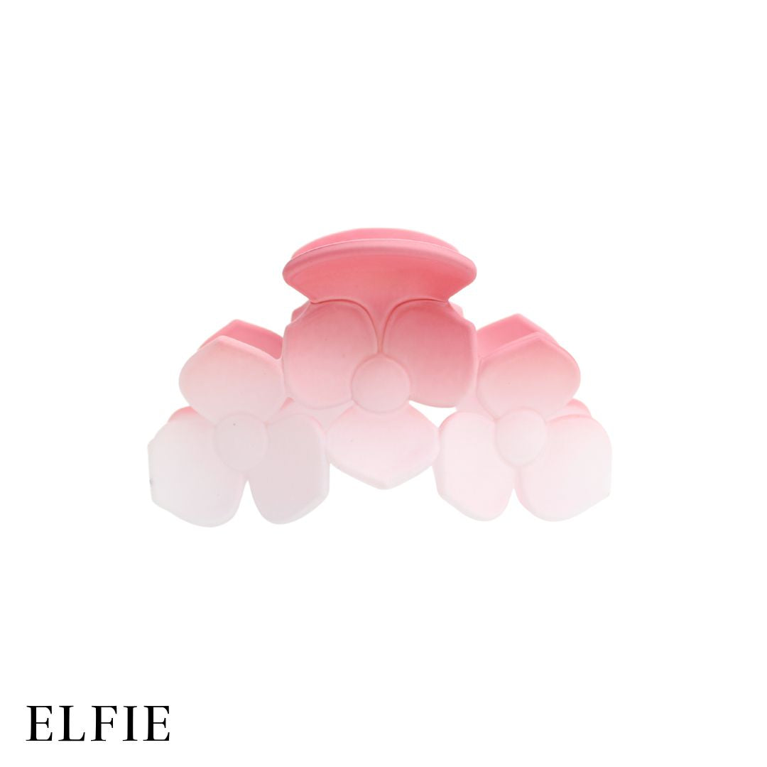 Pinky Flower Hair CLaw