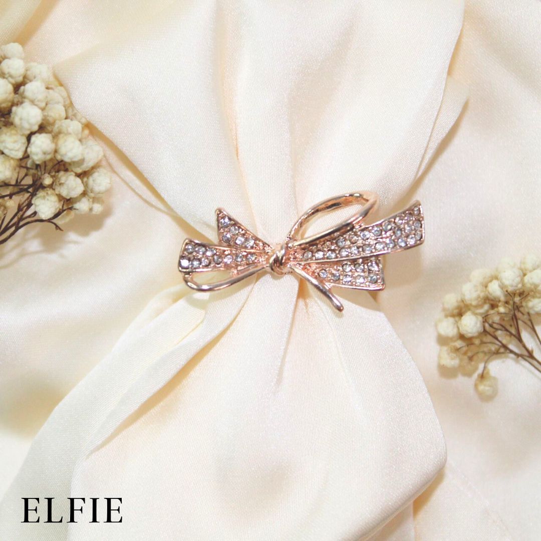 Ribbon Diva Adjustable Rose Gold Plated 18K Ring