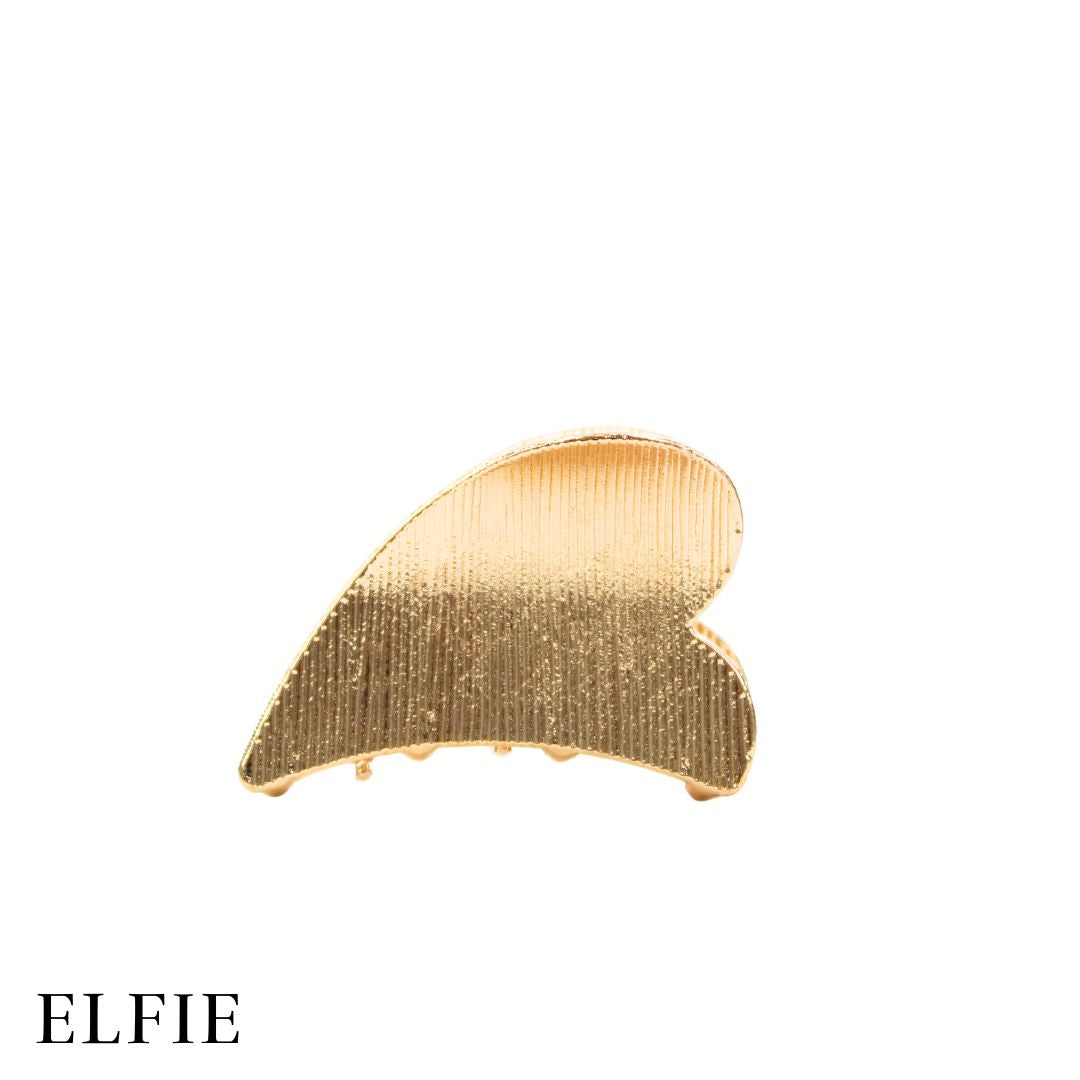 Minimalist Gold Metal Hair Claw