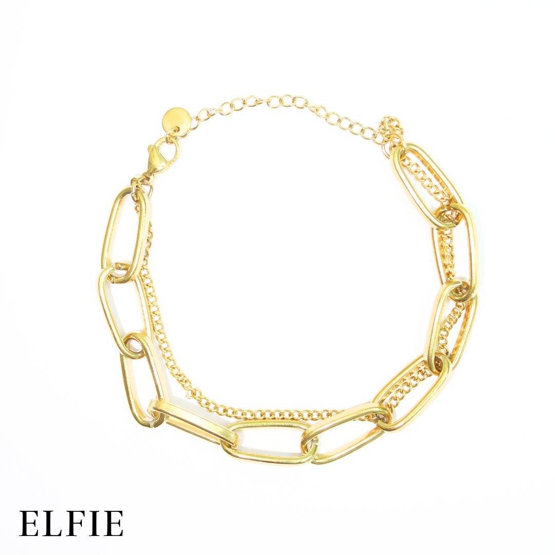 Cascade Link Titanium Bracelet