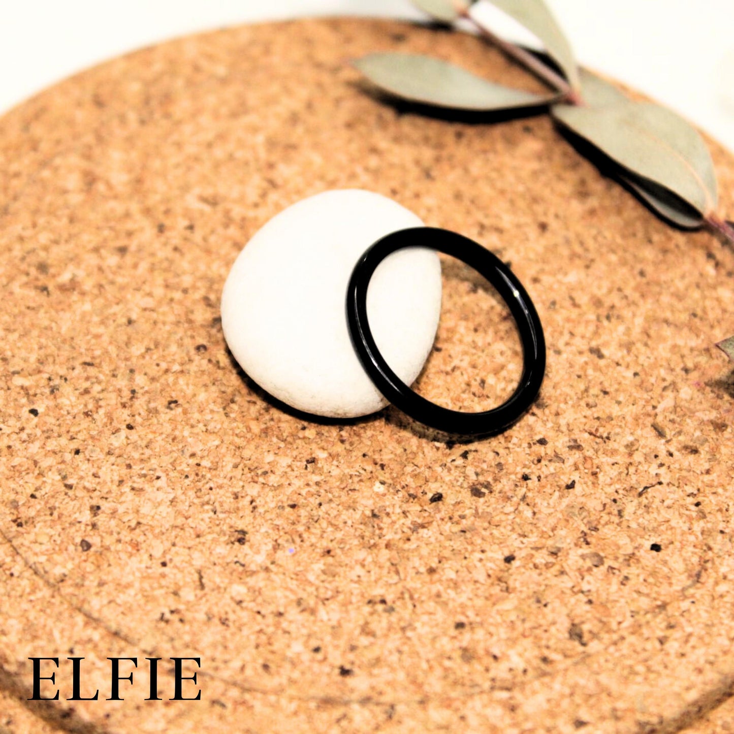 Simple Rounded Titanium Ring