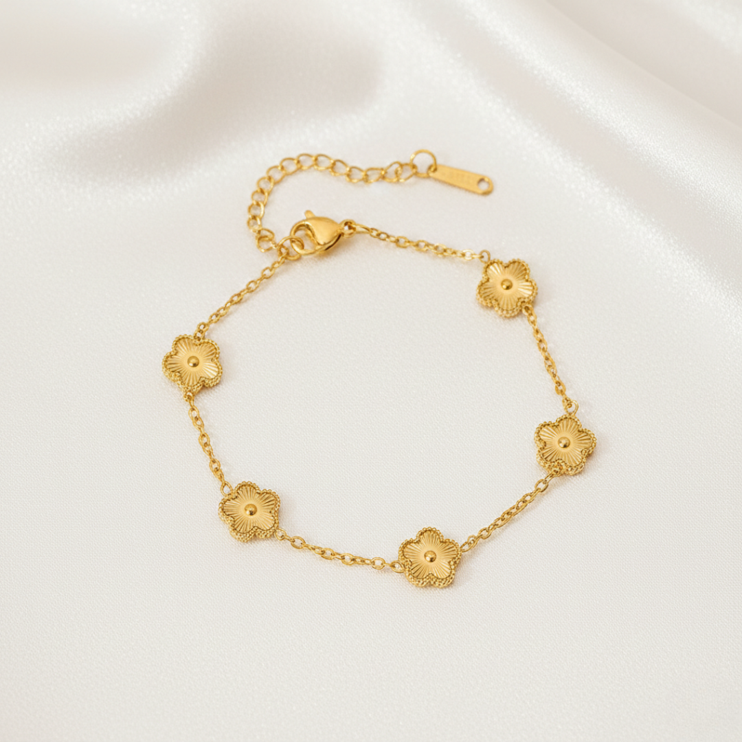Ever Bloom Titanium Bracelet