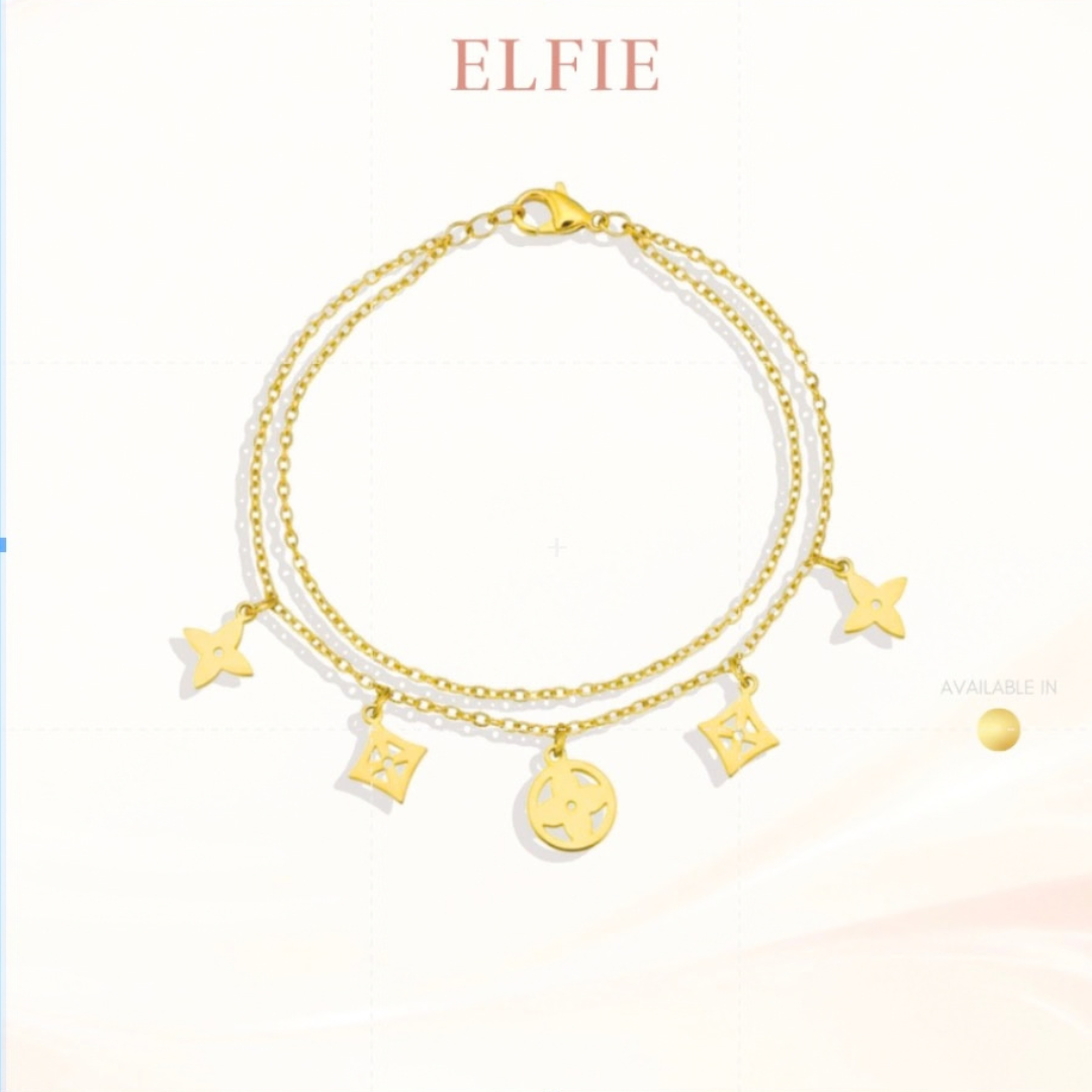 ELFIE [BUY 1 FREE 1] Titanium Bracelet | Hypoallergenic & Skin-Friendly