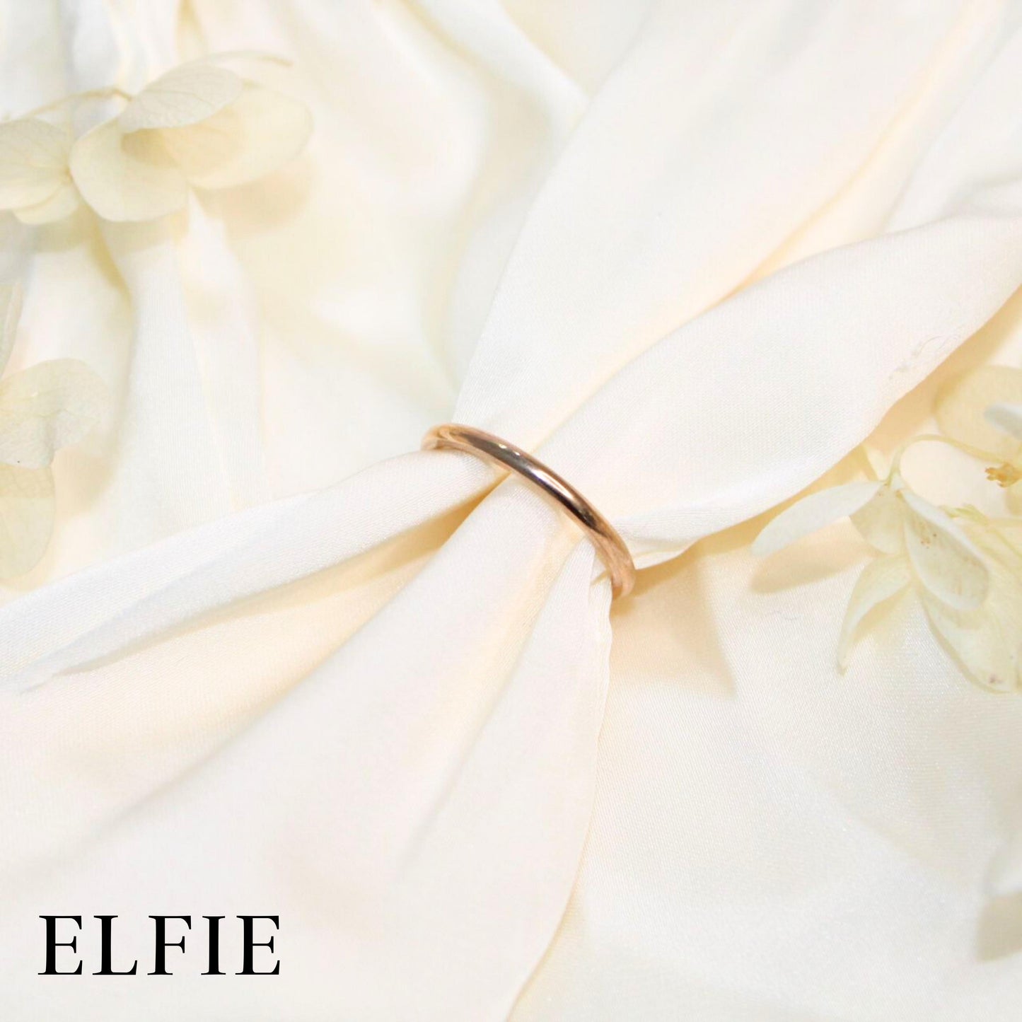 Simple Rounded Titanium Ring