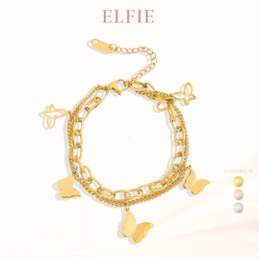 ELFIE [BUY 1 FREE 1] Titanium Bracelet | Hypoallergenic & Skin-Friendly