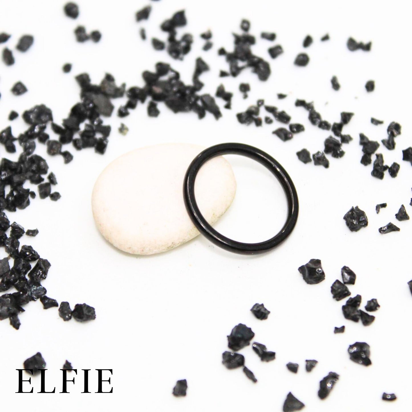 Simple Rounded Titanium Ring