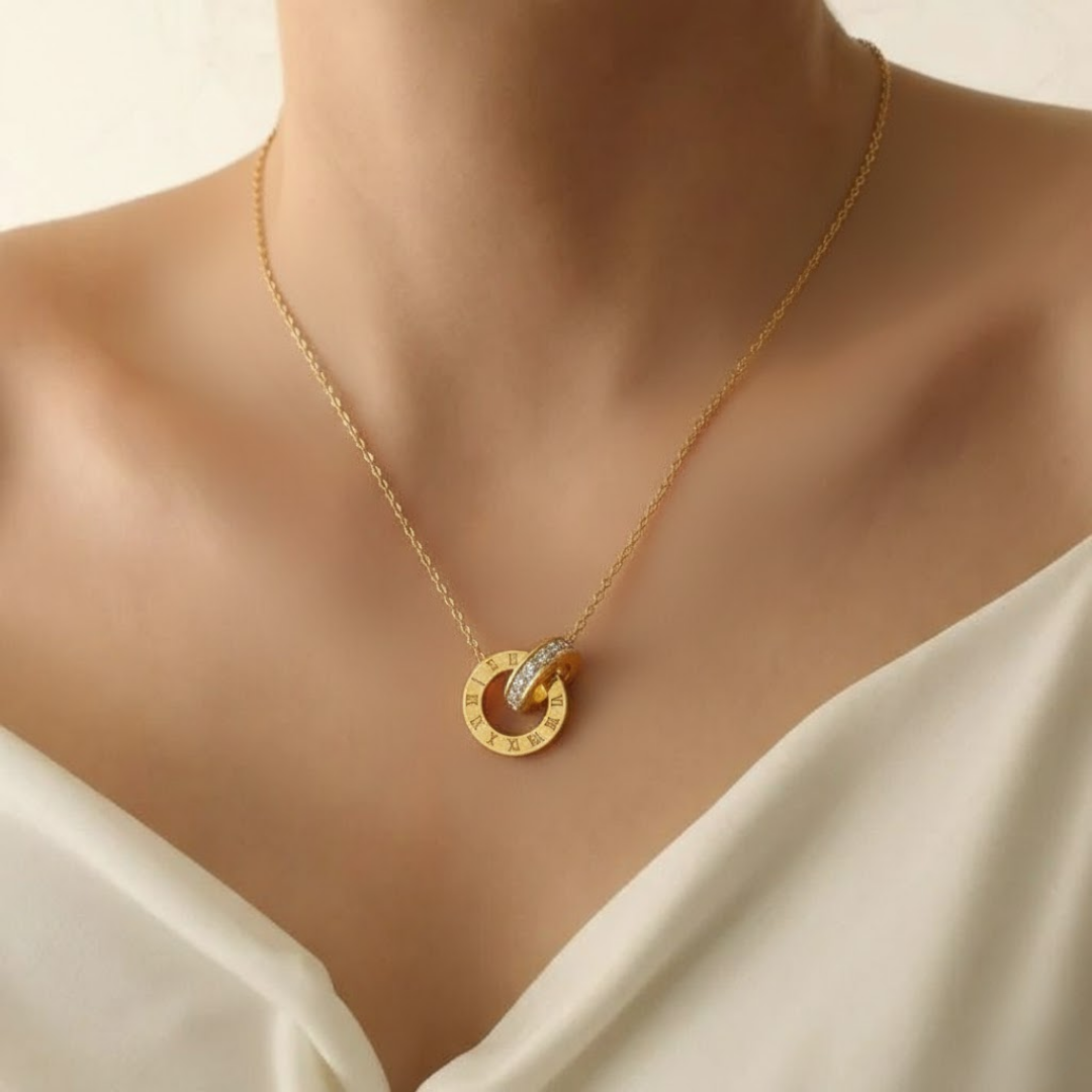 Roman Paira Silver Titanium Necklace