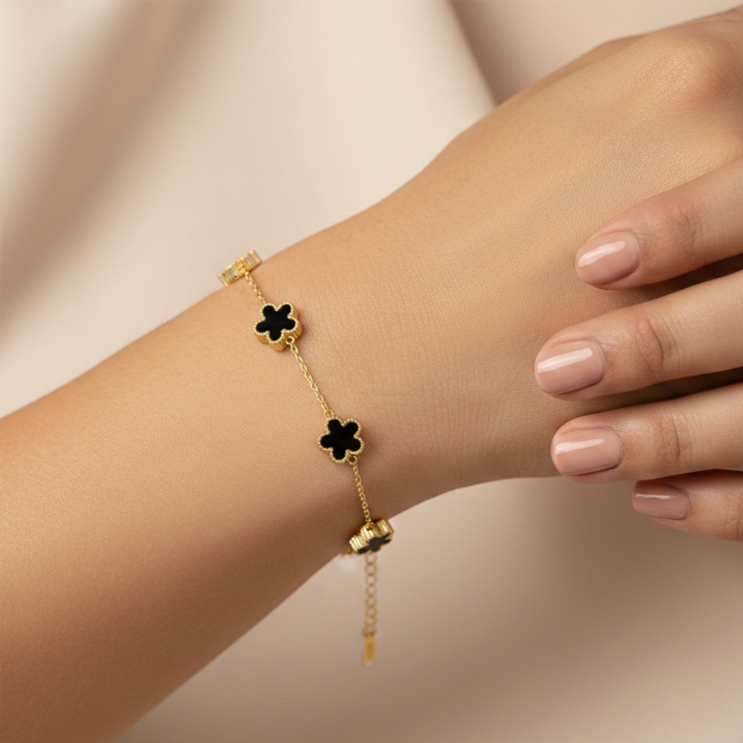 Blossom Serenade Titanium Bracelet
