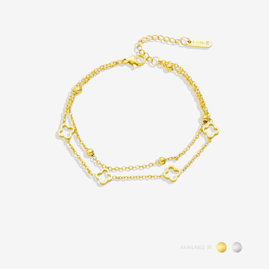 Alysia Gold Titanium Bracelet