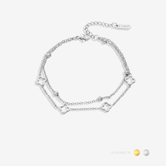 Alysia Silver Titanium Bracelet