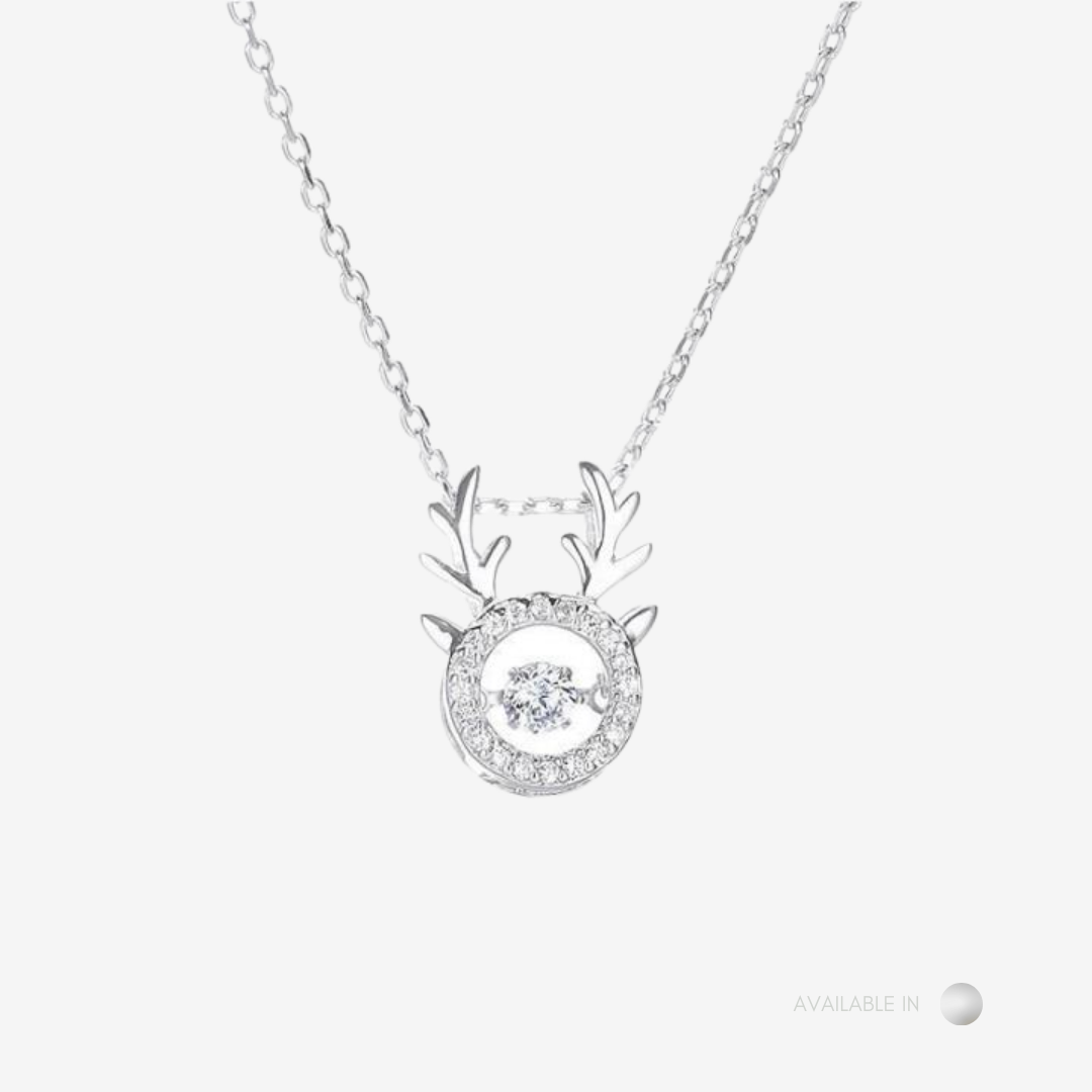 Antler Whisper Titanium Necklace
