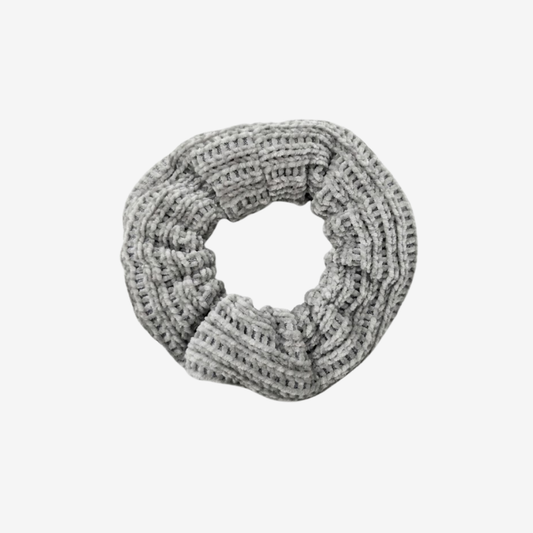 Knitted Ash Rib Scrunchie Hair Accessories