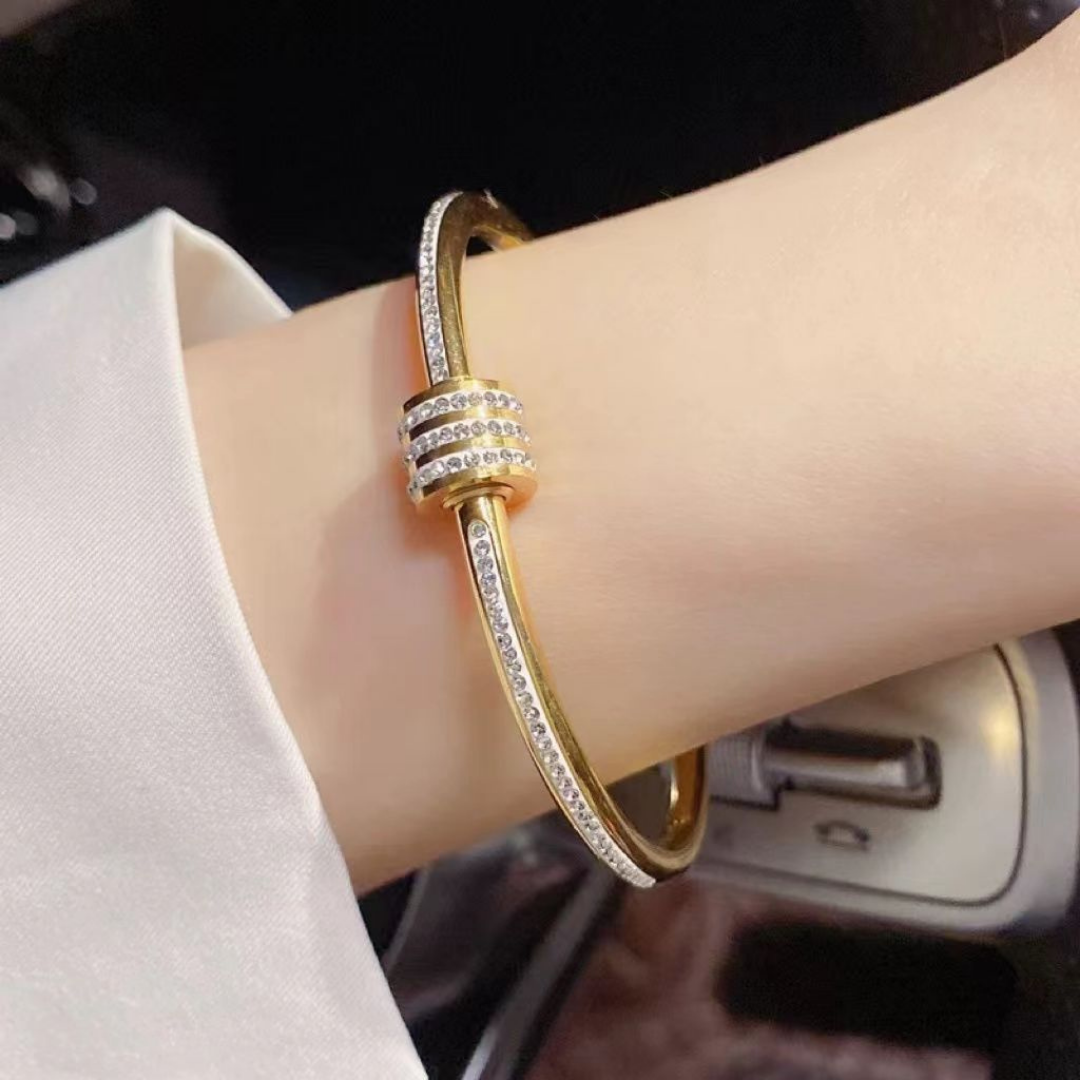 Astra Luxe Gold Bangle