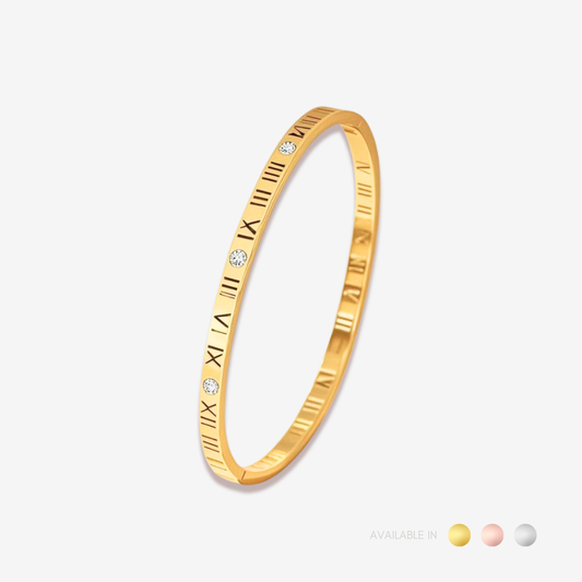Celestime Gold Titanium Bangle
