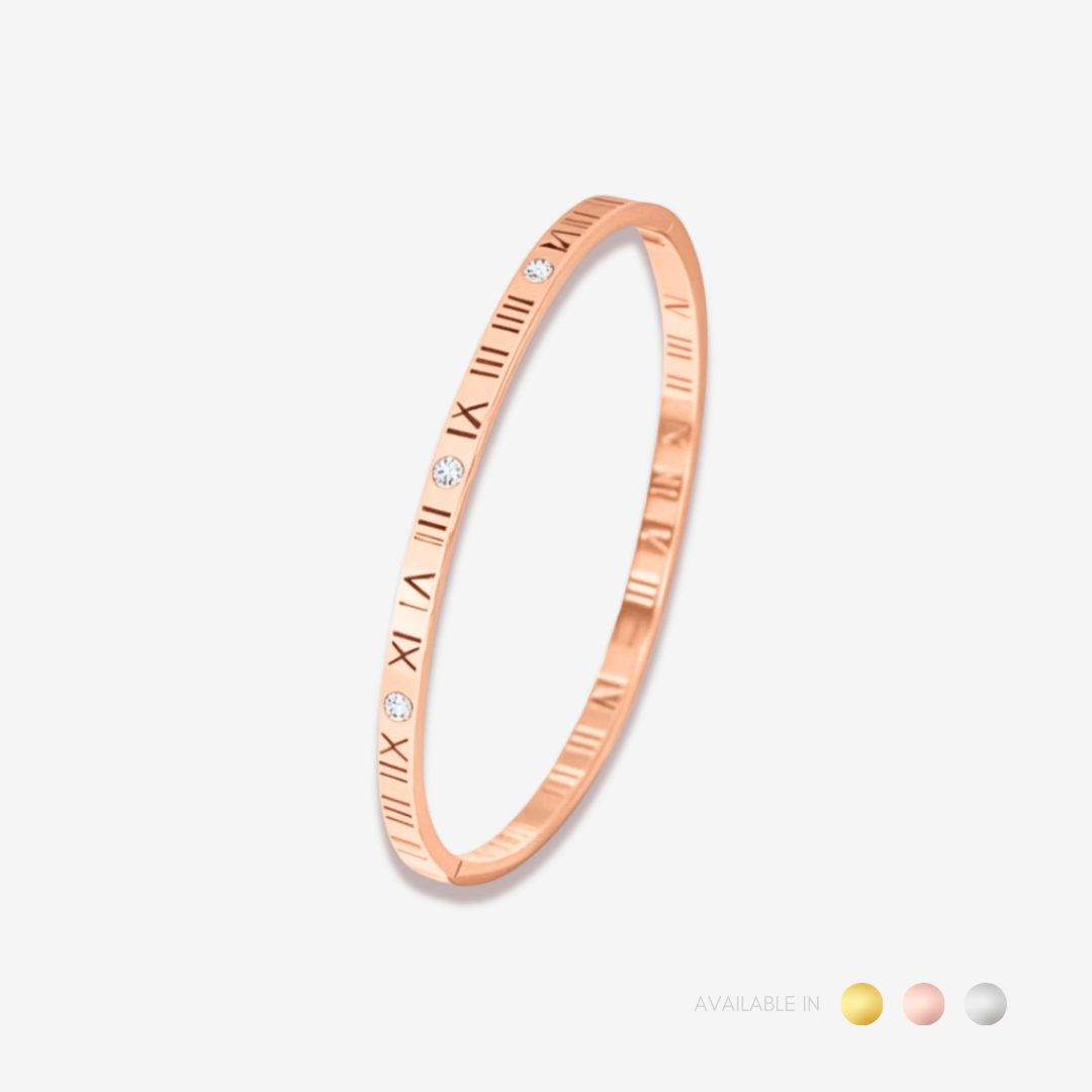 Celestime Gold Titanium Bangle