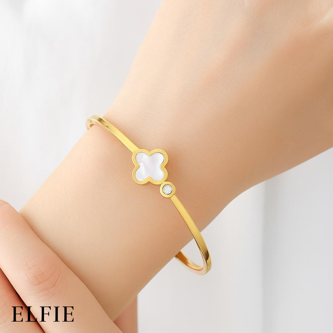 Aurelia Clover Bangle