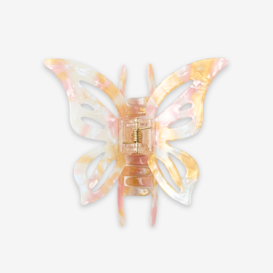Pearlveil Butterfly Aurora Glow Hair Clip Accessories