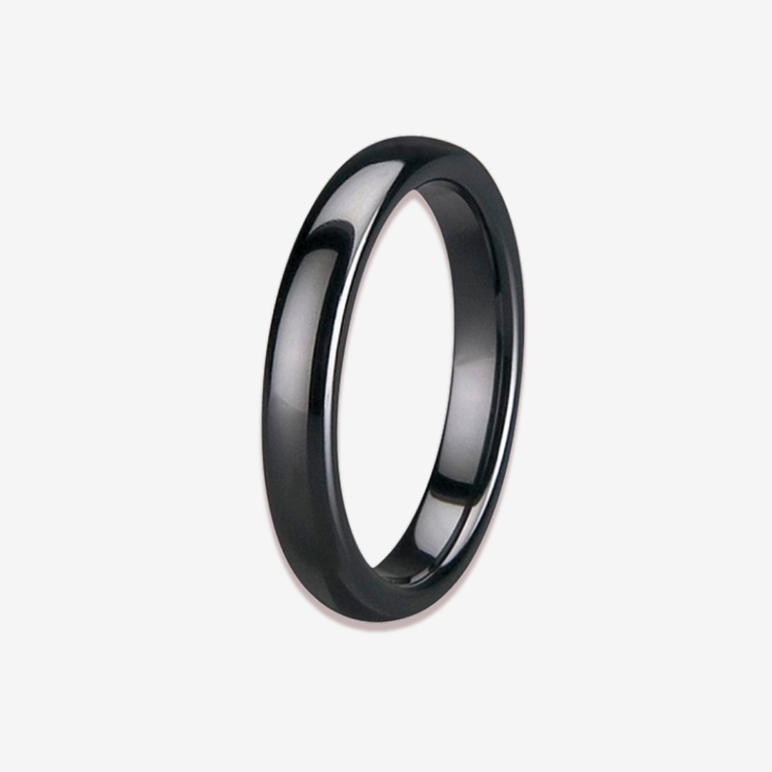 Blackround Titanium Ring