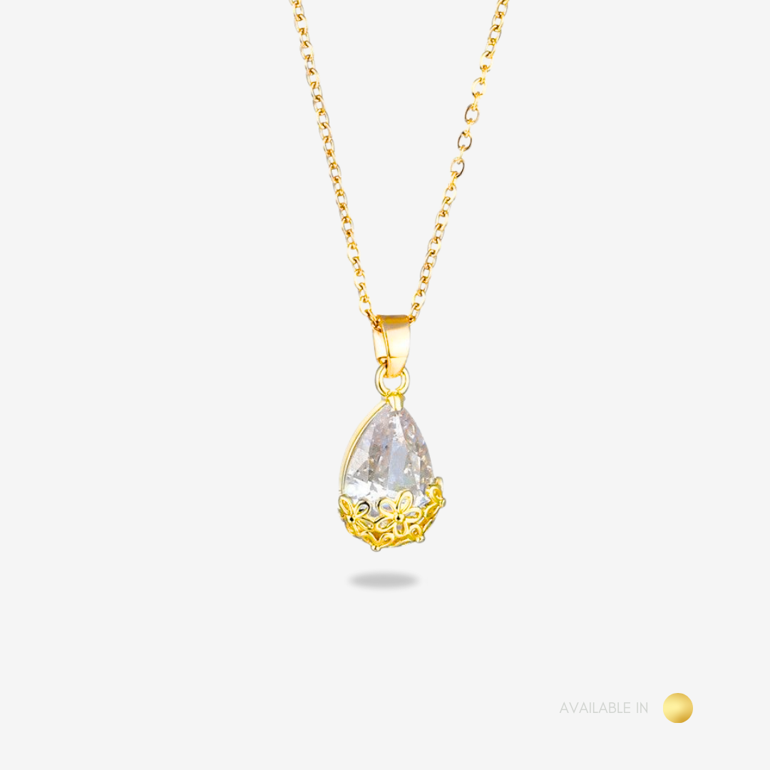 Elysia Tear Titanium Necklace
