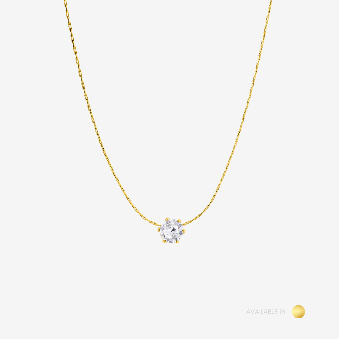 Blair Gold Titanium Necklace