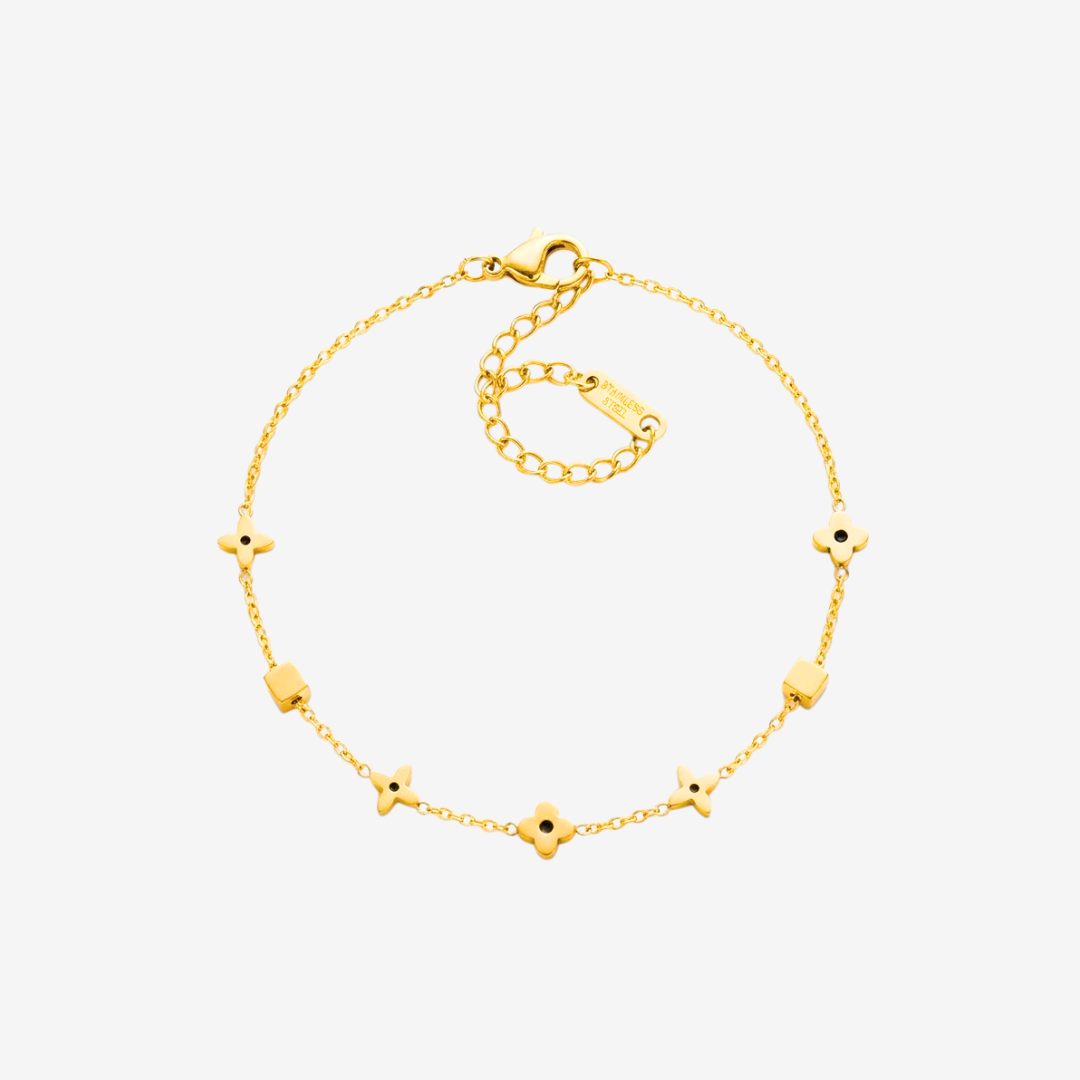 Bloom Cipher Gold Titanium Bracelet
