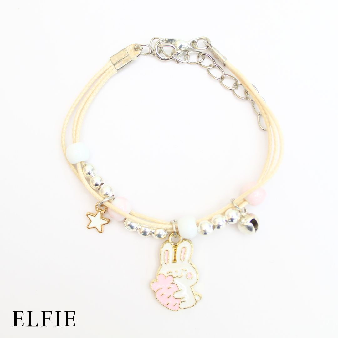 Rabbit Hugger Ceramic Bracelet