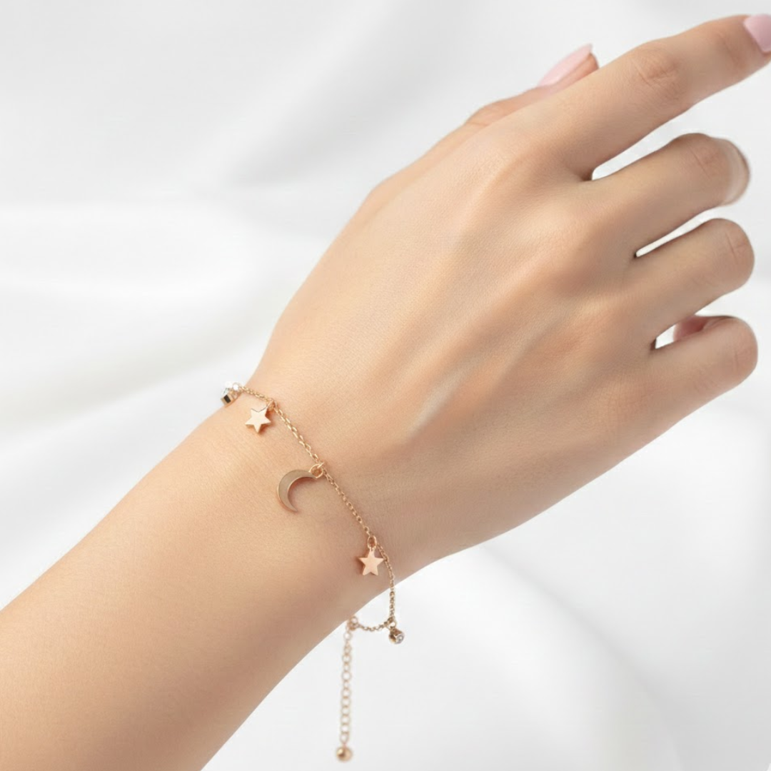 Celestial Star Titanium Bracelet