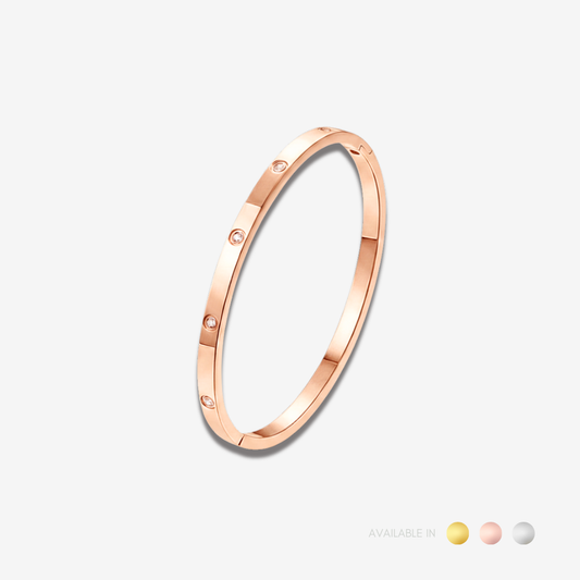 Celestique Rose Gold Bangle