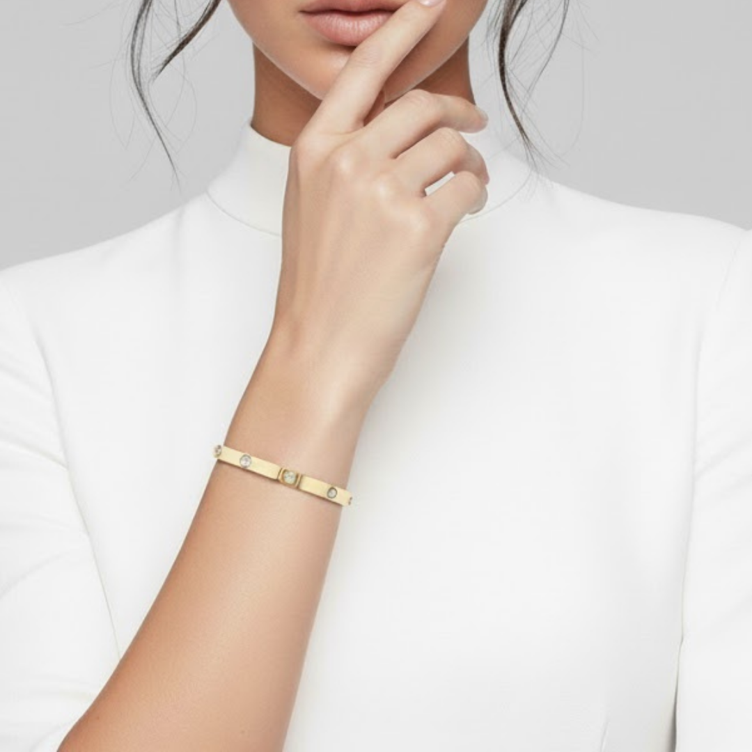 Celestique Gold Bangle