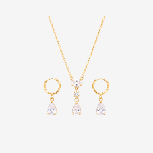 Celine Pendora Titanium Jewelry Set
