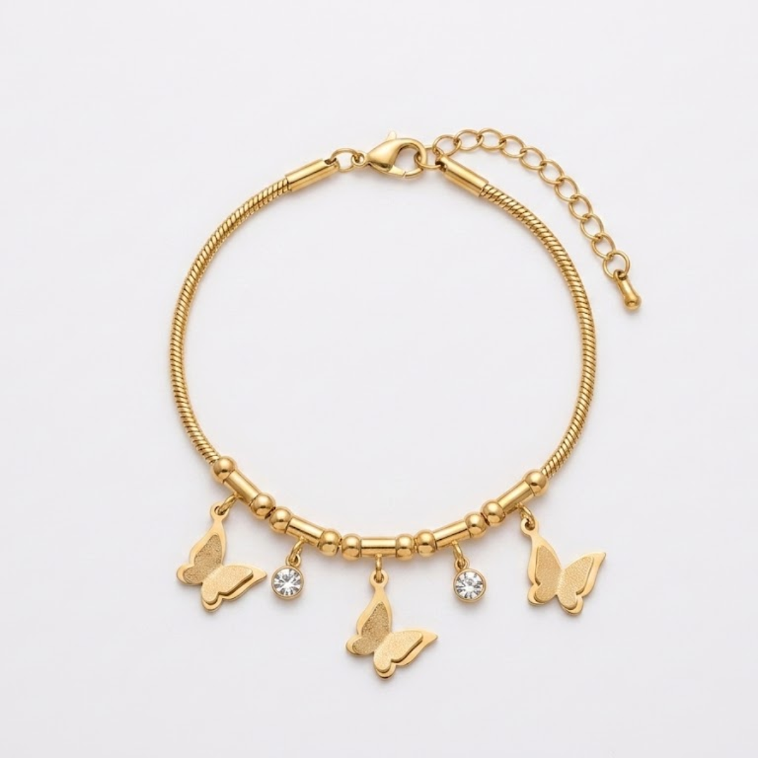 Chrysalis Keepsake Gold Titanium Bracelet