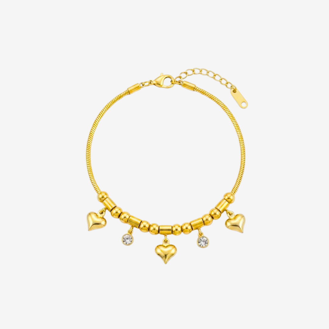 Cupid's Keepsake Titanium Bracelet