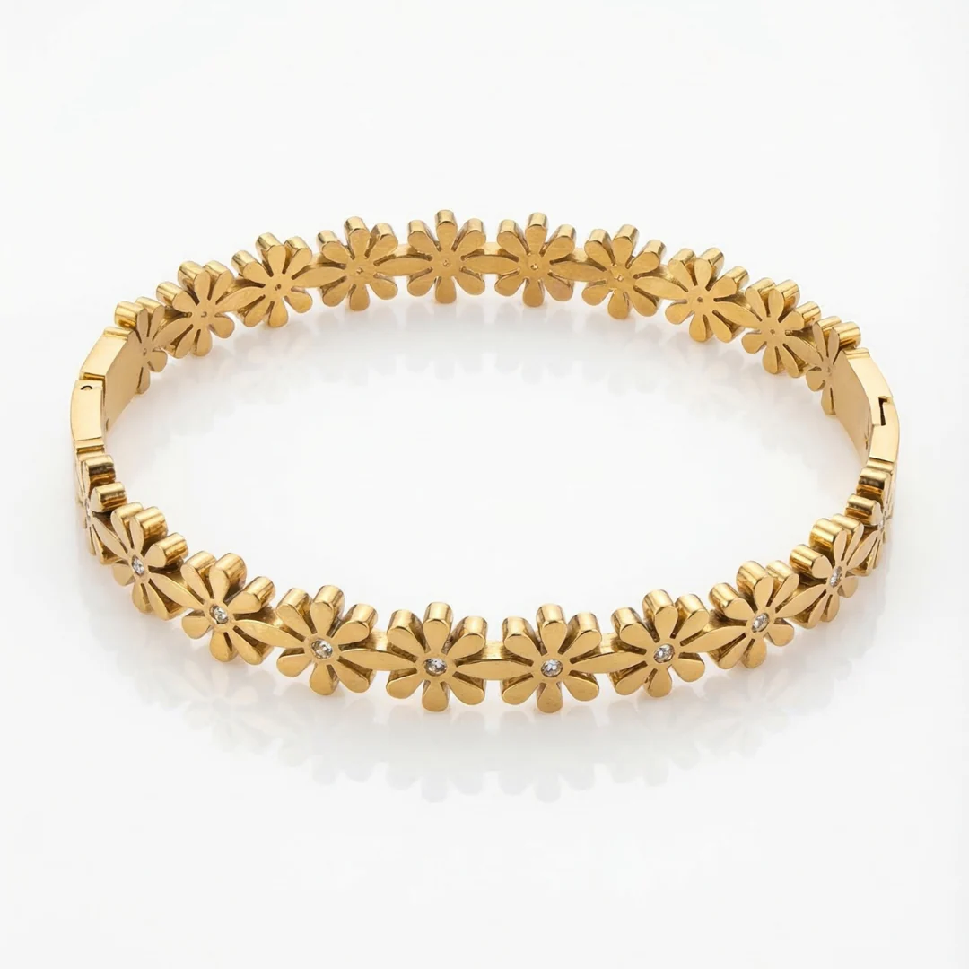 Daisy Reverie Titanium Jewelry Set