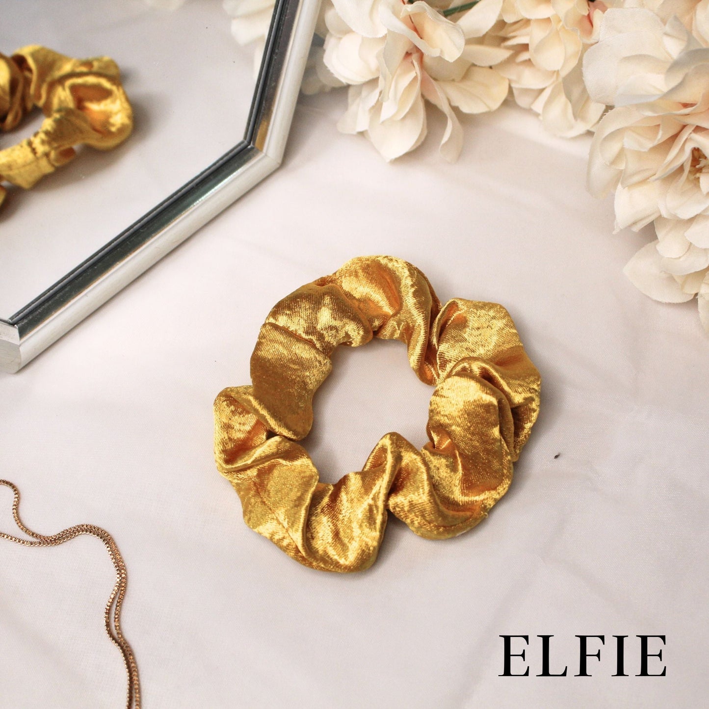 Luxe Cotton Silk Scrunchie
