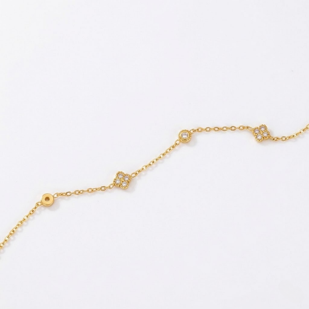 Eclisse Pavea Gold Titanium  Bracelet