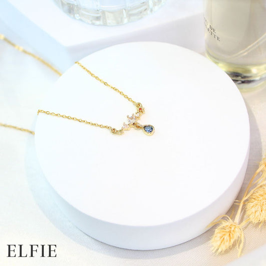 Elegance Pendant Titanium Necklace