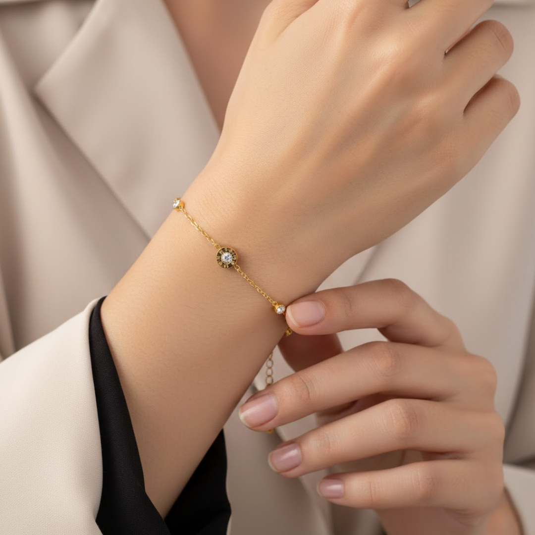 Thea Roman Titanium Bracelet